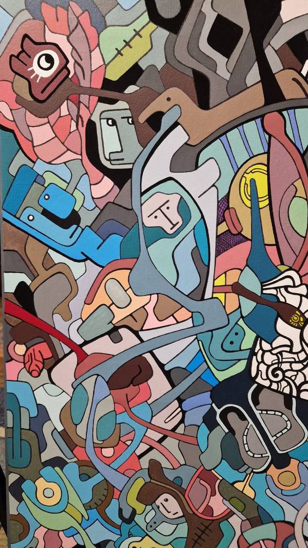 New world Fine Art Painting Eugene Pokutnev - Subjektiv.art