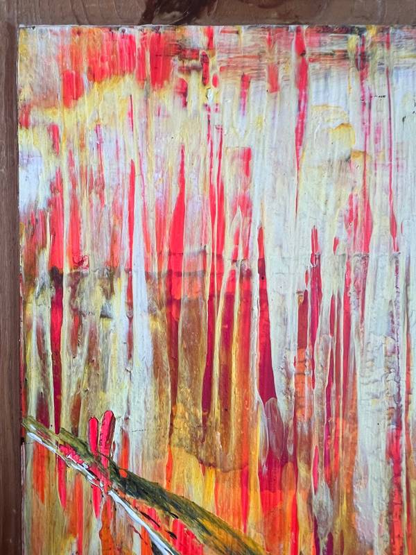 Chicken Wing Modern Painting Sandra Bertalanffy - Subjektiv.art