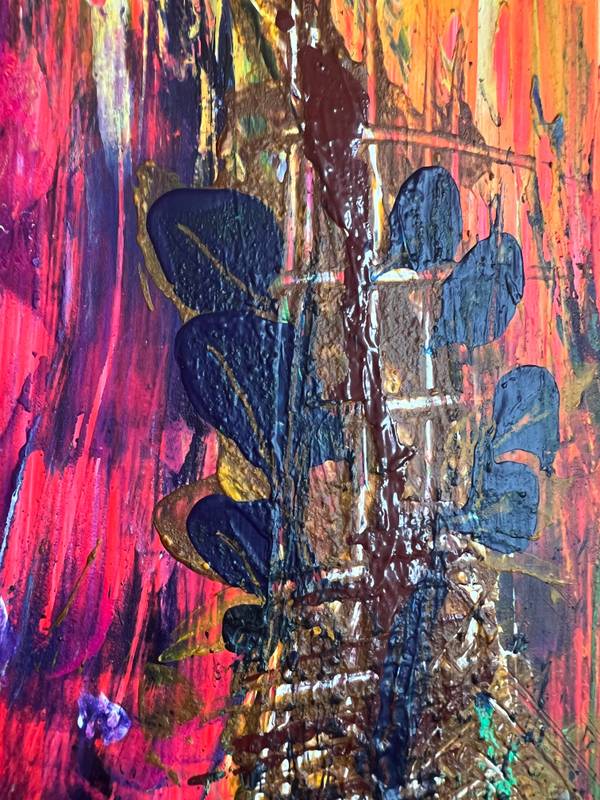 Chicken Wing Modern Painting Sandra Bertalanffy - Subjektiv.art