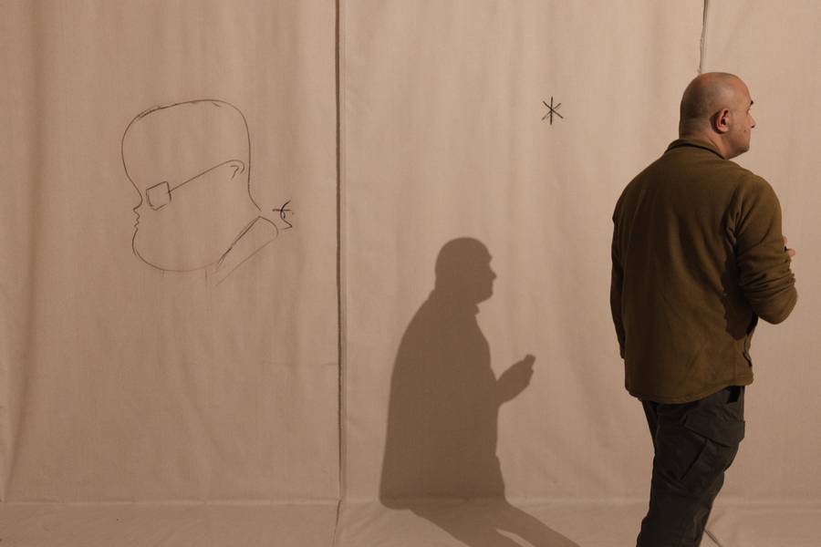 The Coal Room Fine Art Mixed media Elnara Nasirli - Subjektiv.art