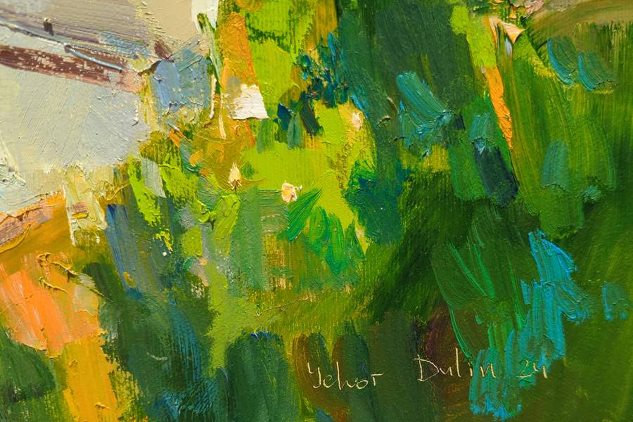 Amalfi Fine Art Painting Yehor Dulin - Subjektiv.art