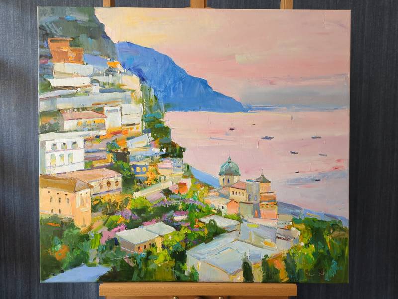 Amalfi Fine Art Painting Yehor Dulin - Subjektiv.art