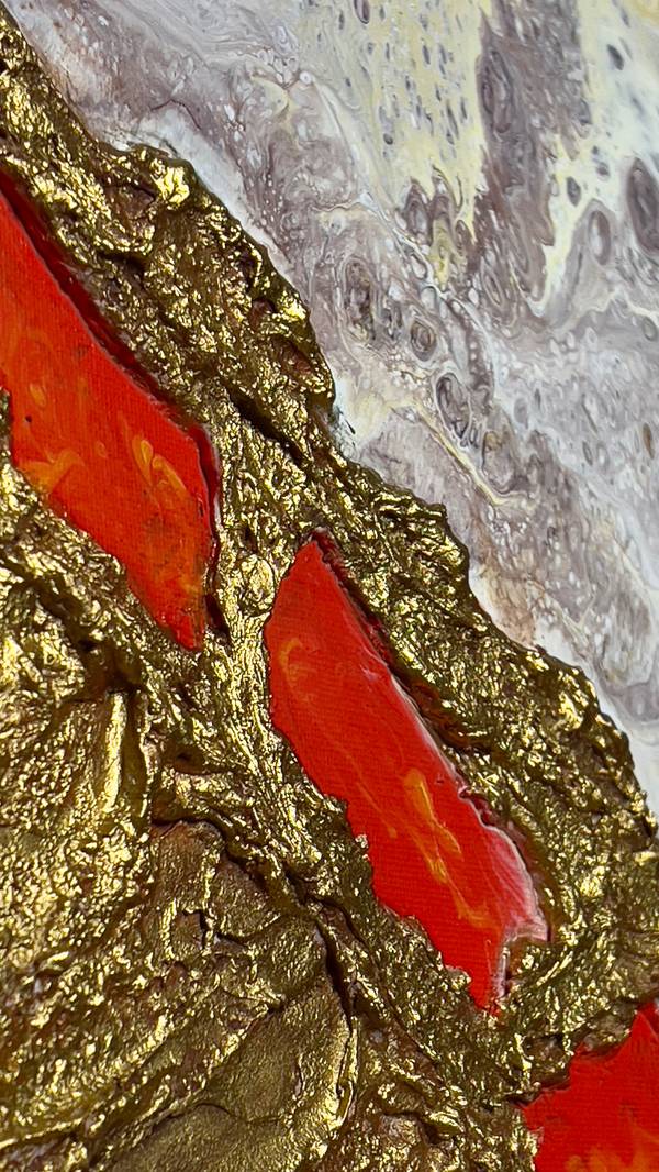 Lines of Power Painting Yuliia Kiselova - Subjektiv.art