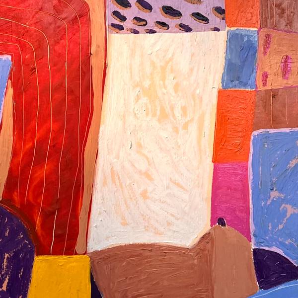 Reclined in time Unspecified Painting Francisca Coutinho - Subjektiv.art