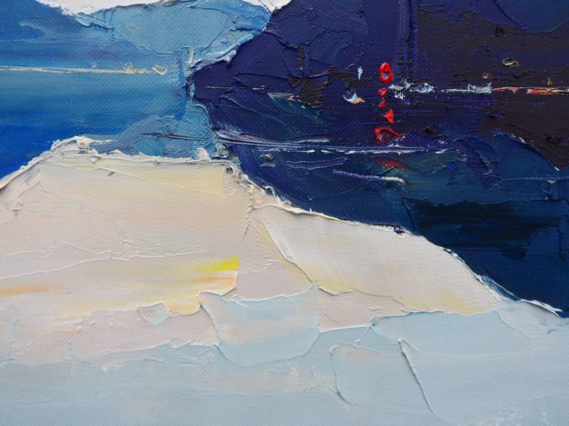 Evening Fine Art Painting Yehor Dulin - Subjektiv.art