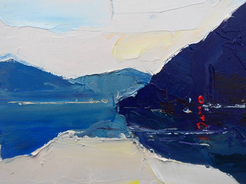 Evening Fine Art Painting Yehor Dulin - Subjektiv.art