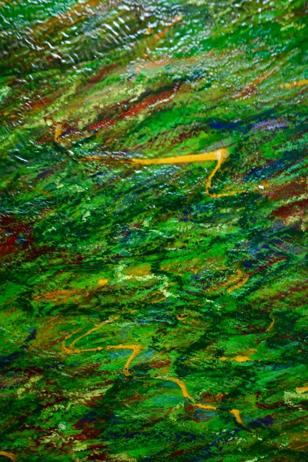 Landcape nature abstraction Abstract Painting denys andreev - Subjektiv.art