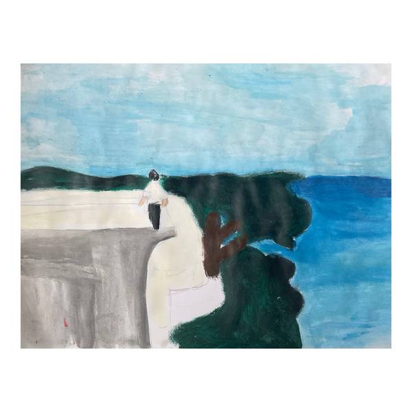 The Sea Fine Art Painting Irfan Ajvazi - Subjektiv.art