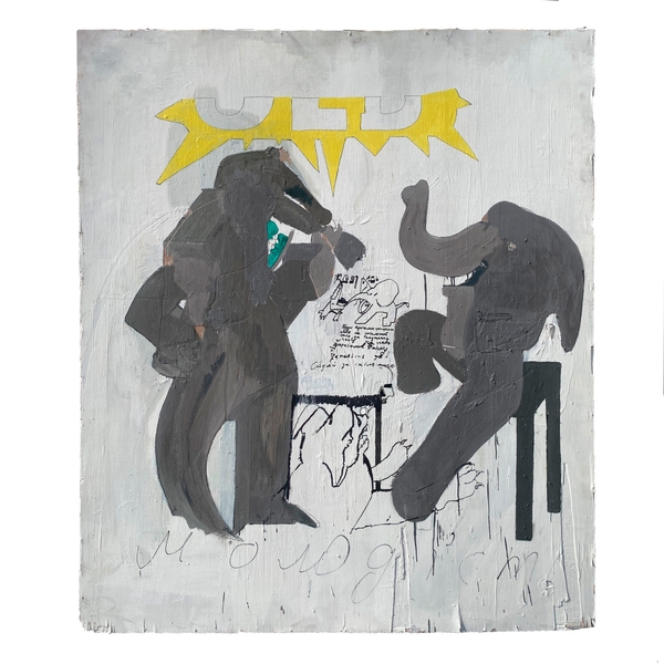 GOLD Modern Painting Yurii Remizov - Subjektiv.art