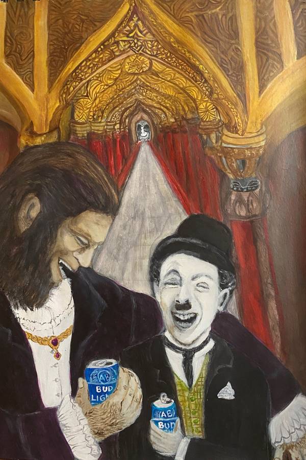 Friends Fine Art Painting Cefora Rubin - Subjektiv.art
