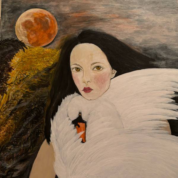 Leda Fine Art Painting Cefora Rubin - Subjektiv.art