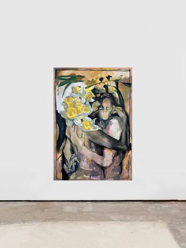 Defeated Expressive and gestural Painting inna kharchuk - Subjektiv.art