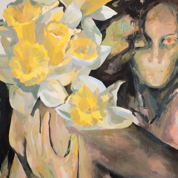 Defeated Expressive and gestural Painting inna kharchuk - Subjektiv.art