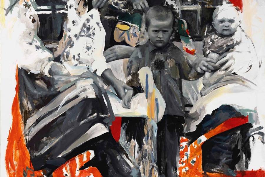 Middle brother Fine Art Painting inna kharchuk - Subjektiv.art
