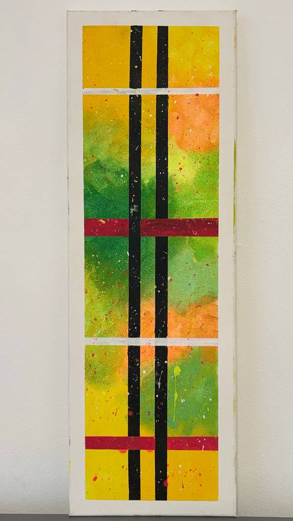 |lines| Abstract Painting Adelina Dinu - Subjektiv.art