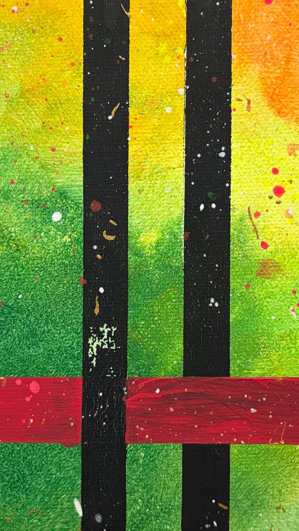 |lines| Abstract Painting Adelina Dinu - Subjektiv.art