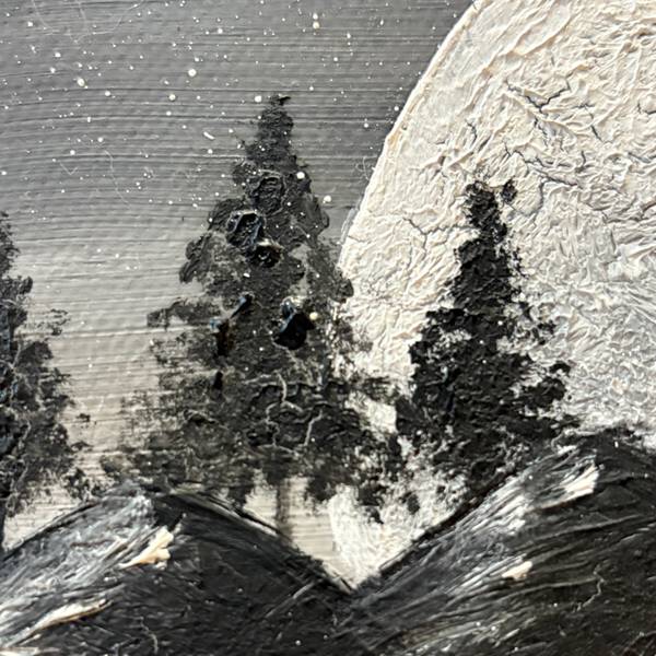 |newmoon| Impressionistic Painting Adelina Dinu - Subjektiv.art