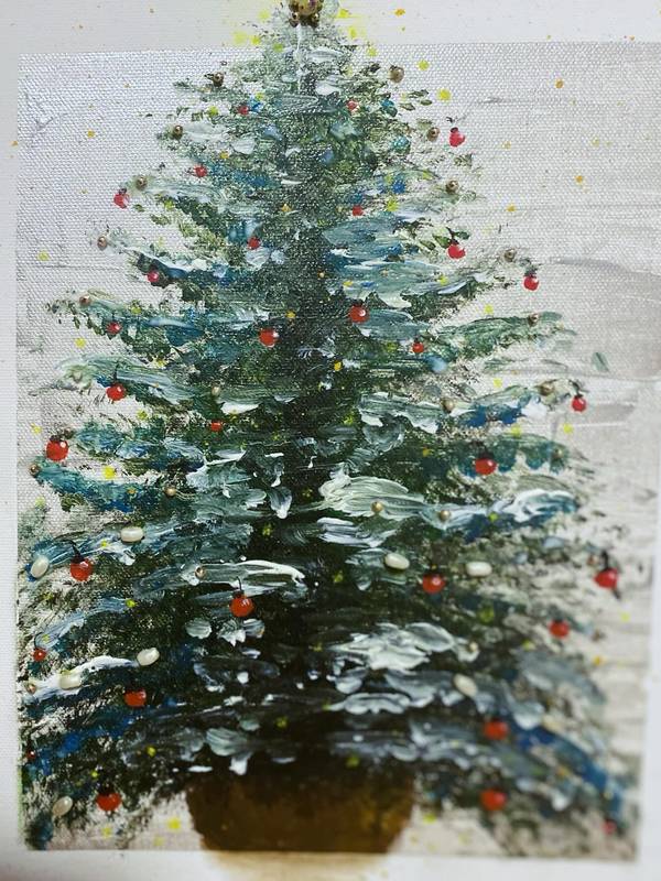 |evergreen| Unspecified Painting Adelina Dinu - Subjektiv.art