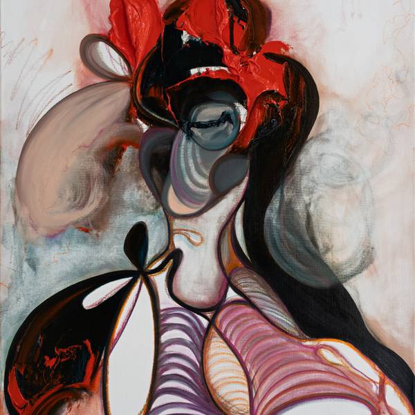 Temet Nosche Expressive and gestural Painting Anna Kostritskaya - Subjektiv.art