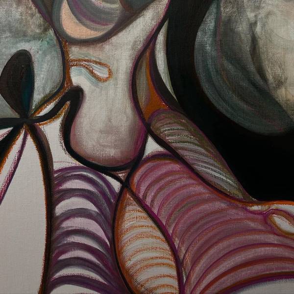 Temet Nosche Expressive and gestural Painting Anna Kostritskaya - Subjektiv.art