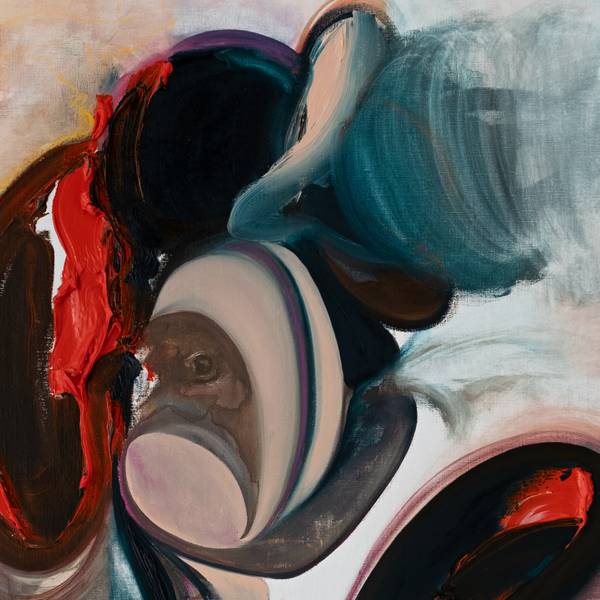 Temet Nosce Expressive and gestural Painting Anna Kostritskaya - Subjektiv.art