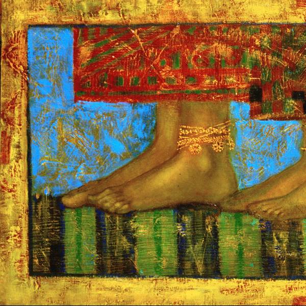 Barefoot  Fine Art Painting Myroslava Perevalska - Subjektiv.art