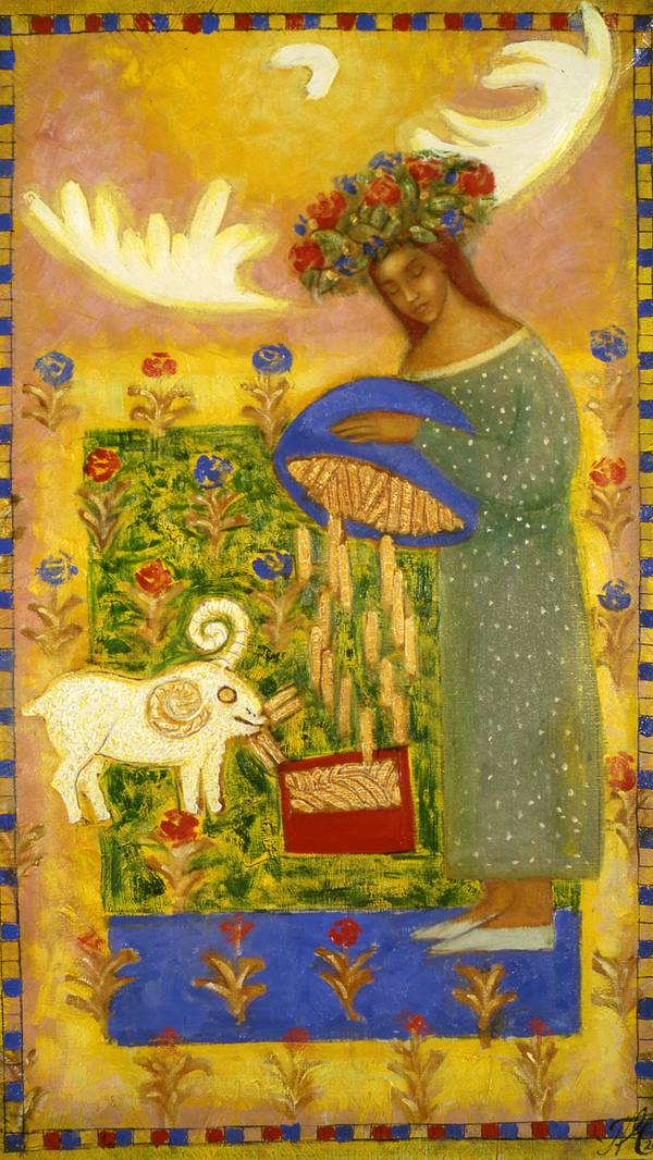 Sunny day Fine Art Painting Myroslava Perevalska - Subjektiv.art