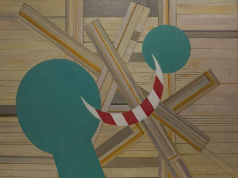 Everything Will Be Fine Abstract Painting Private Profile - Subjektiv.art