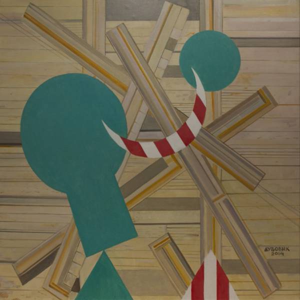 Everything Will Be Fine Abstract Painting Private Profile - Subjektiv.art