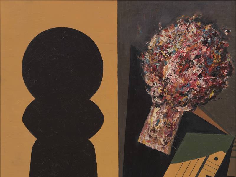 Bouquet Abstract Painting Private Profile - Subjektiv.art