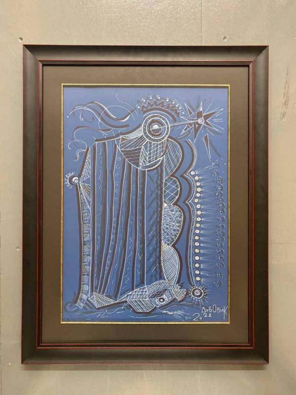 Phantoms Series Abstract Painting Private Profile - Subjektiv.art