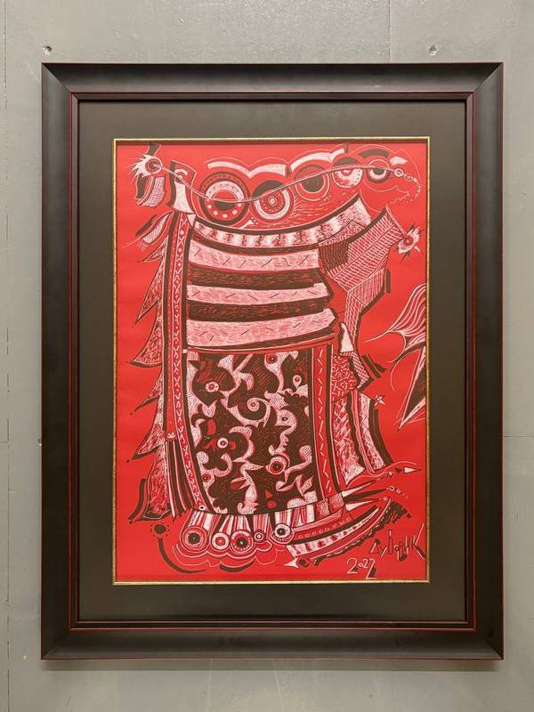 Phantoms Series Abstract Painting Private Profile - Subjektiv.art