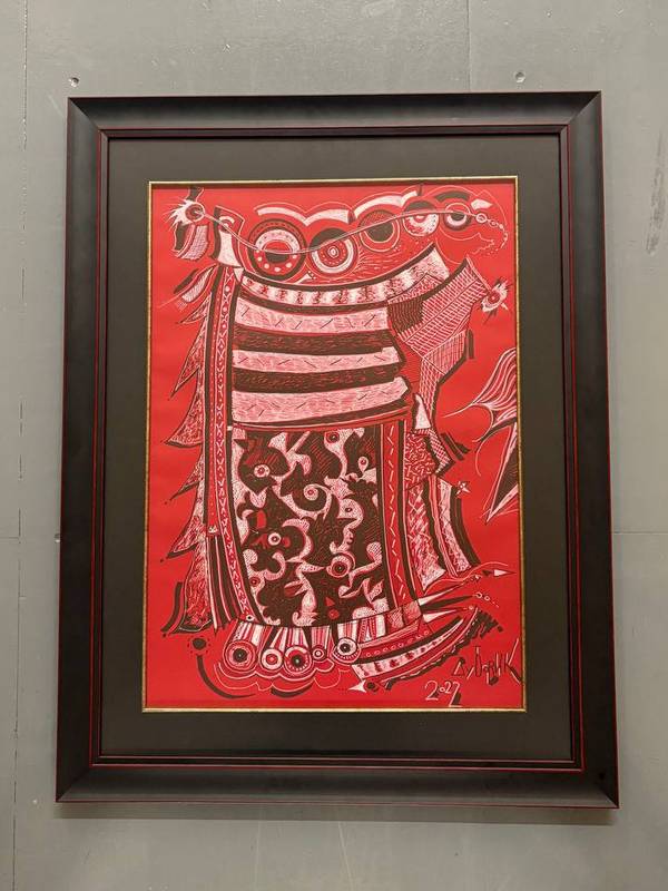 Phantoms Series Abstract Painting Private Profile - Subjektiv.art