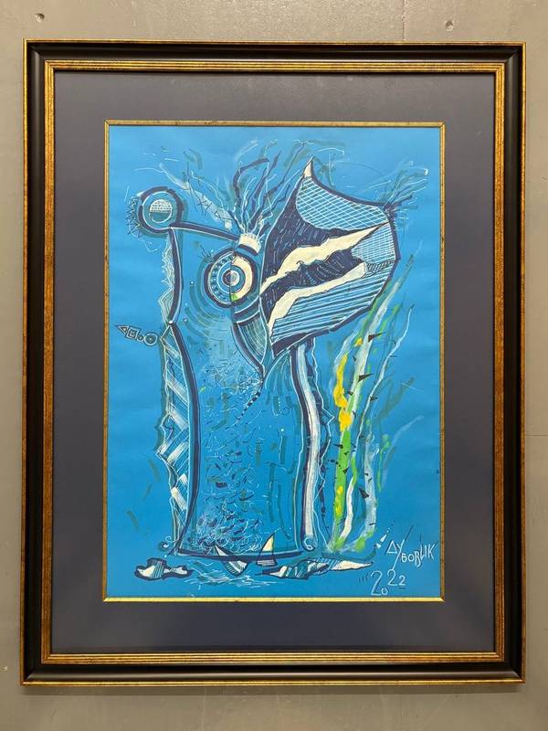 Phantoms Series Abstract Painting Private Profile - Subjektiv.art