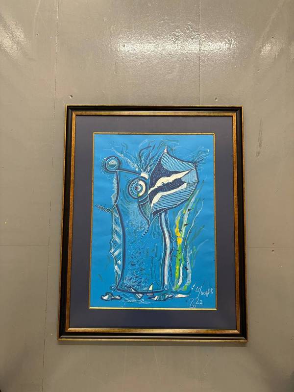 Phantoms Series Abstract Painting Private Profile - Subjektiv.art