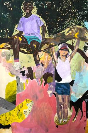 First L Naive Painting Misha Piskur - Subjektiv.art