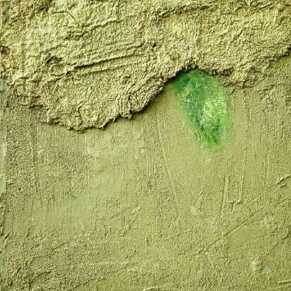 Green Light Organic Painting Olena Ryzhykh - Subjektiv.art