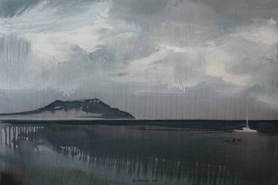 Catamaran near Meganom  - Subjektiv.art