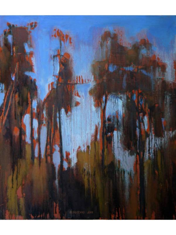 Svyatoshyn, pine trees  - Subjektiv.art