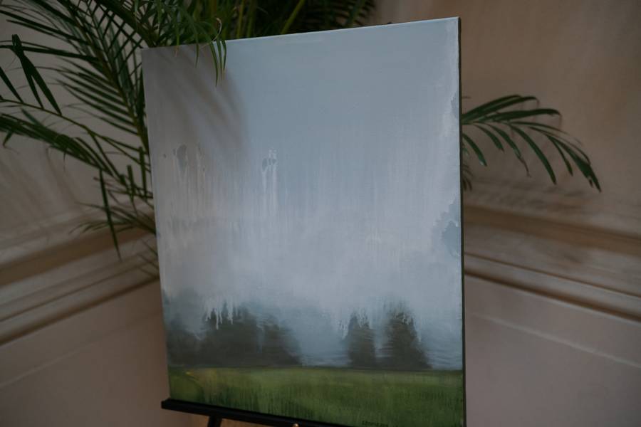 Morning fog in Javornik Fine Art Painting Oleksiy Belusenko - Subjektiv.art