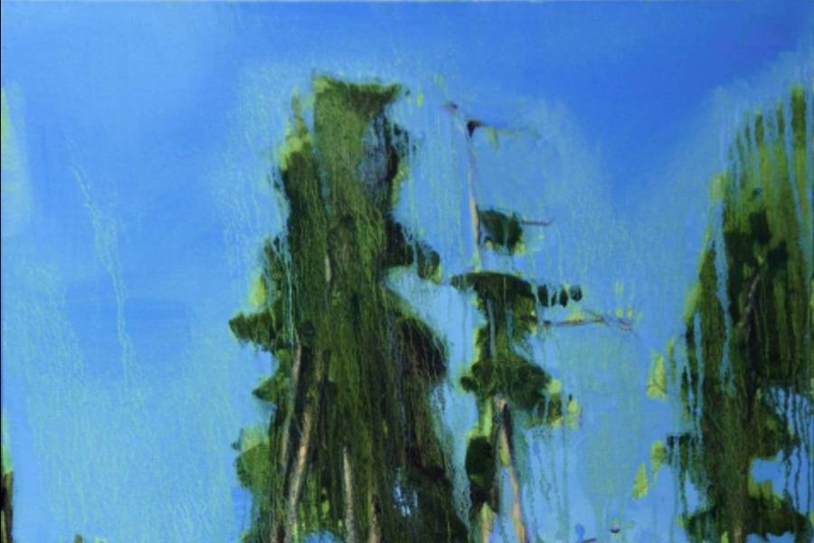 Svyatoshyn, pine trees Fine Art Painting Oleksiy Belusenko - Subjektiv.art