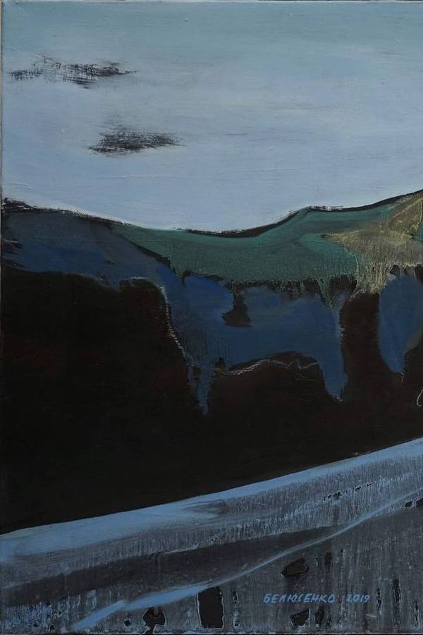 The road to Sudak Fine Art Painting Oleksiy Belusenko - Subjektiv.art