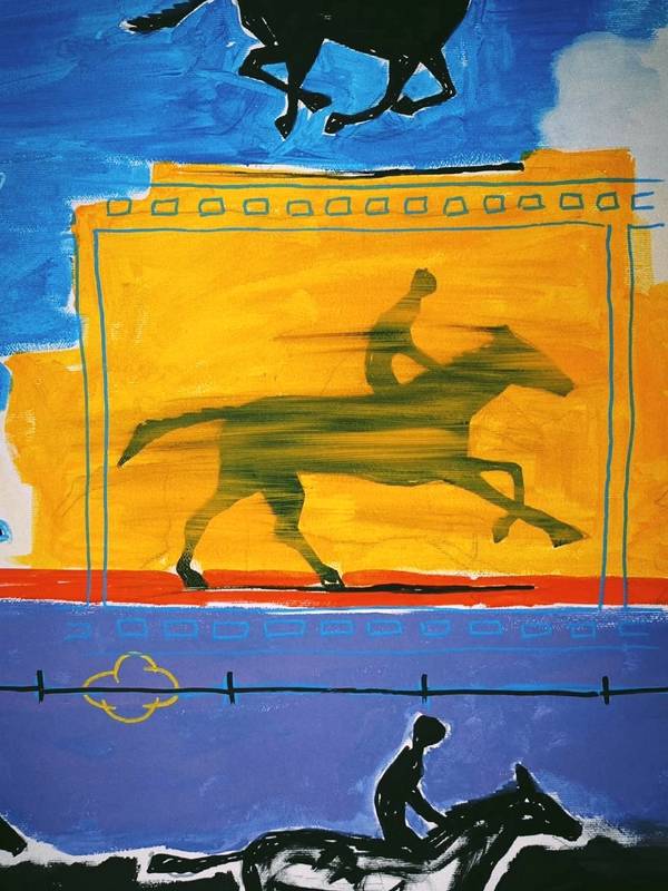 Happiness is not a horse; it doesn’t choose an easy road Unspecified Painting Danya Shulipa - Subjektiv.art