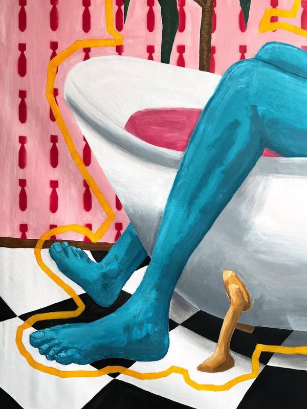 Covered Unspecified Painting Danya Shulipa - Subjektiv.art