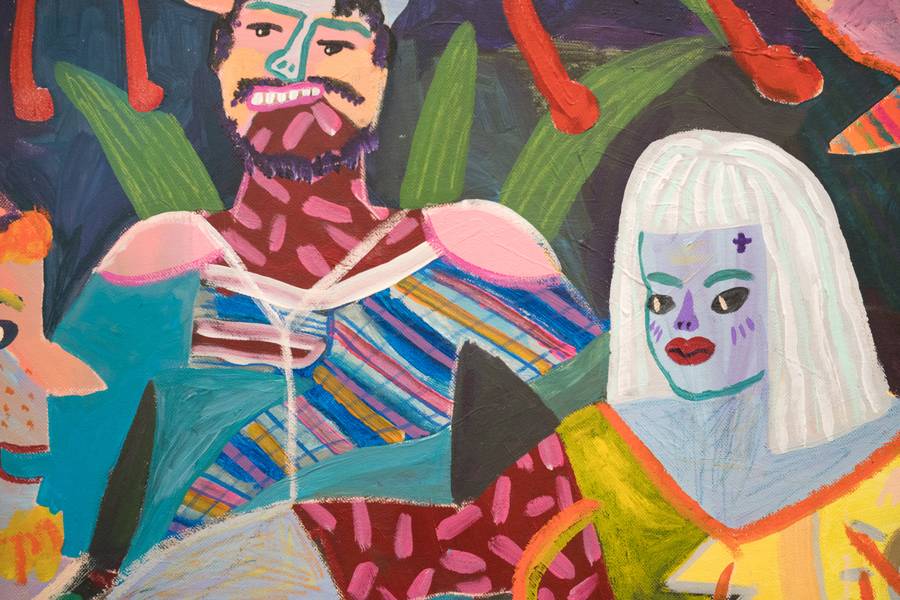 Selection Naive Painting Dzvinya Podlyashetska - Subjektiv.art