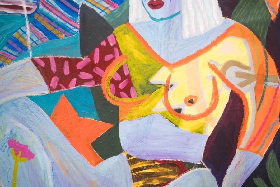 Selection Naive Painting Dzvinya Podlyashetska - Subjektiv.art