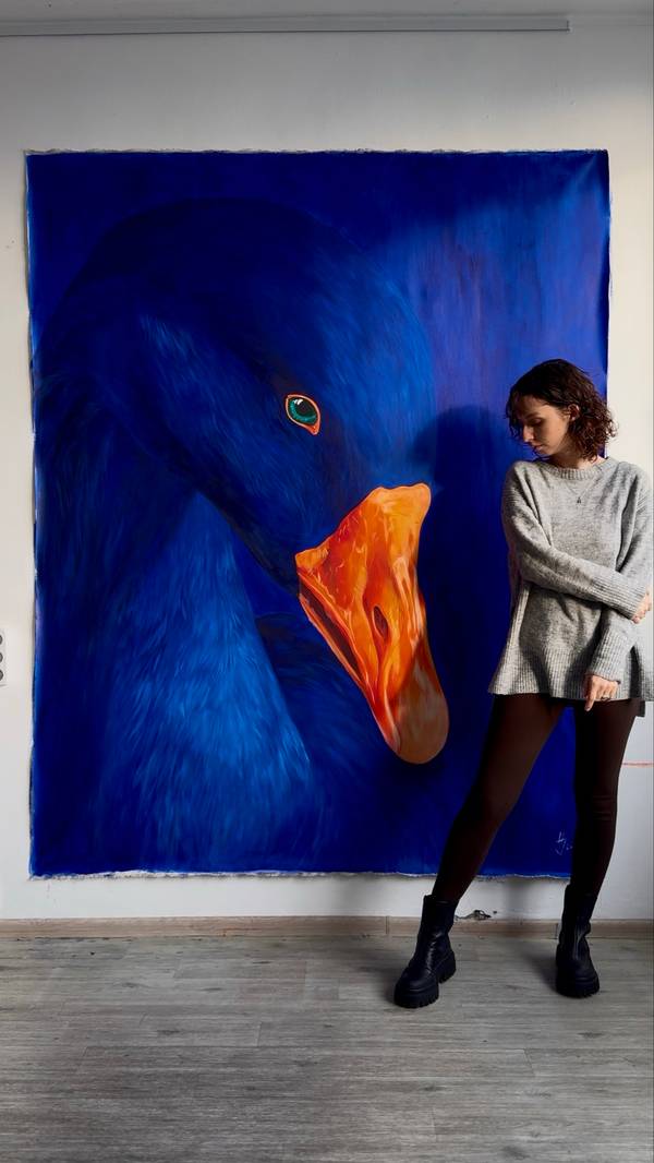 untitled Surrealistic Painting Ivanka Nechyporuk - Subjektiv.art