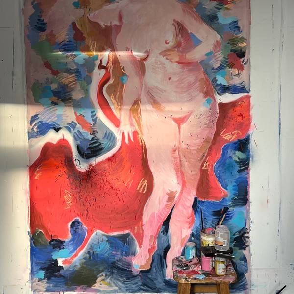 Leda and Zeus Fine Art Painting Nataliia  Brichuk - Subjektiv.art