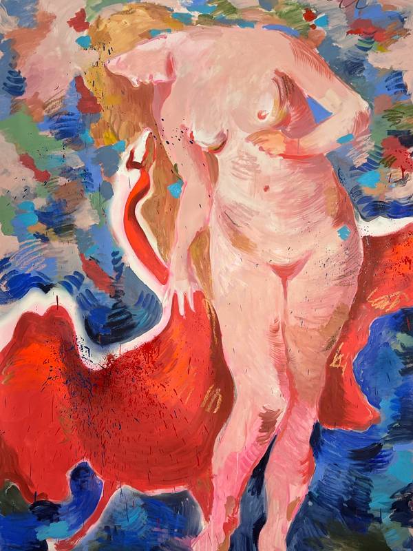 Leda and Zeus Fine Art Painting Nataliia  Brichuk - Subjektiv.art