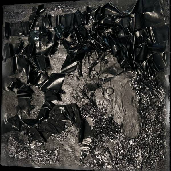 Black  Abstract Painting Kalyna  Seriakovska - Subjektiv.art